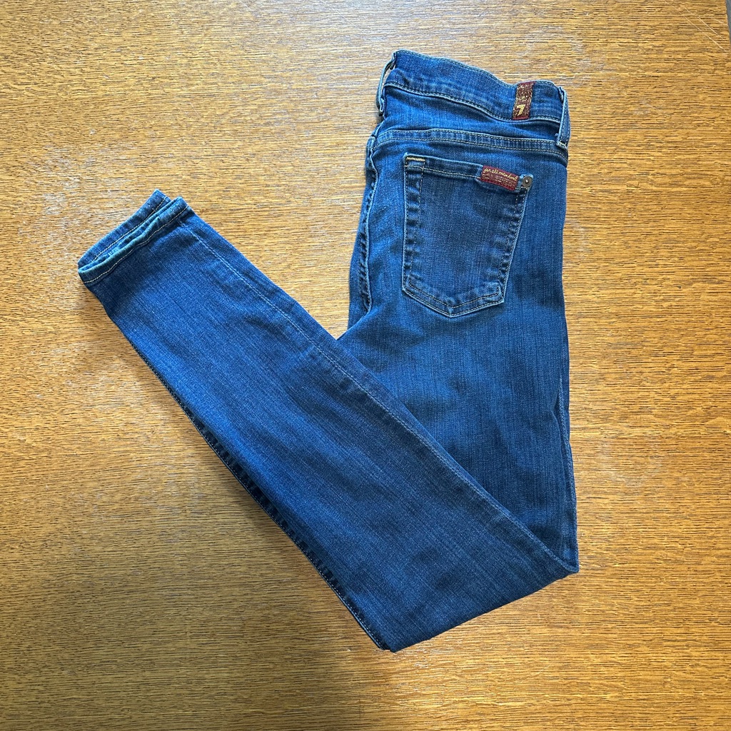 7 For All Man Kind Skinny Jeans